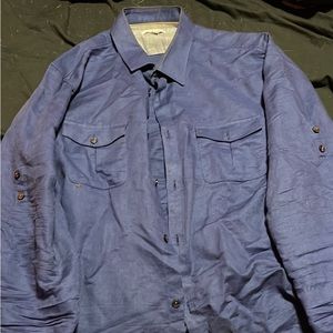 Calvin Klein Blue Dress Shirt